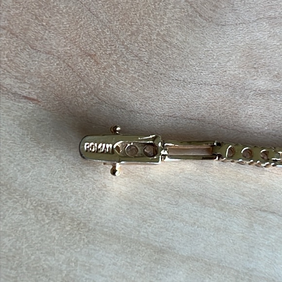 ROMAN Vintage Tennis Bracelet - Picture 4 of 5